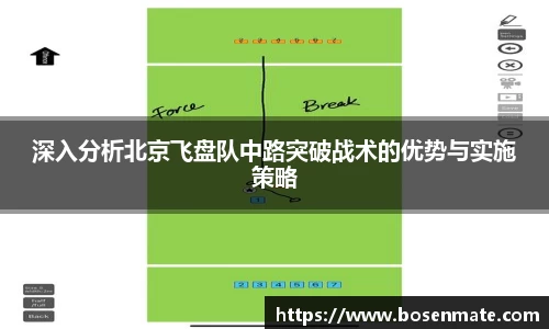 深入分析北京飞盘队中路突破战术的优势与实施策略